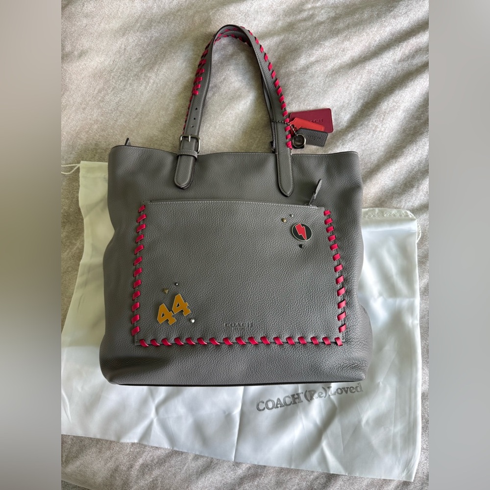 Coach ReLoved Upcrafted Metropolitan Soft Tote